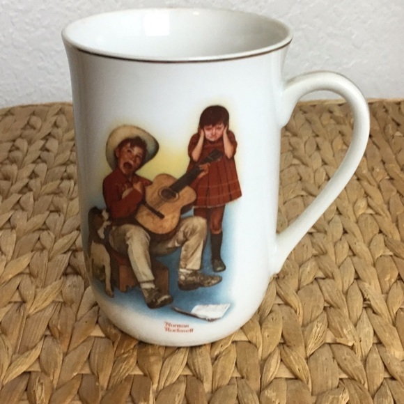 Vintage Norman Rockwell, 1981 coffee/tea cups - Picture 4 of 11
